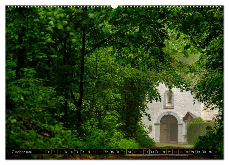 Produktbild: Wege des einfachen Gl&uuml;cks - Spazierg&auml;nge im Wald (Wandkalender 2026 DIN A2 quer), CALVENDO Monatskalender