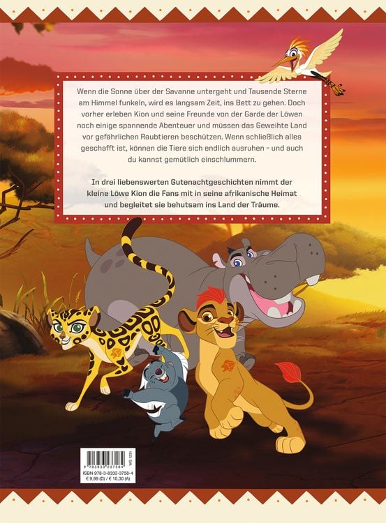 Produktbild: Disney Die Garde der Löwen: Meine liebsten Gutenachtgeschichten