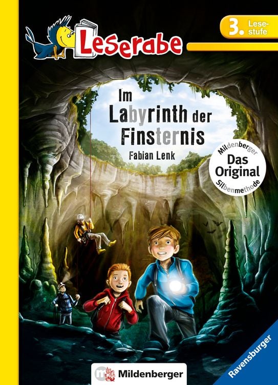Produktbild: Leserabe mit Mildenberger Silbenmethode - Im Labyrinth der Finsternis