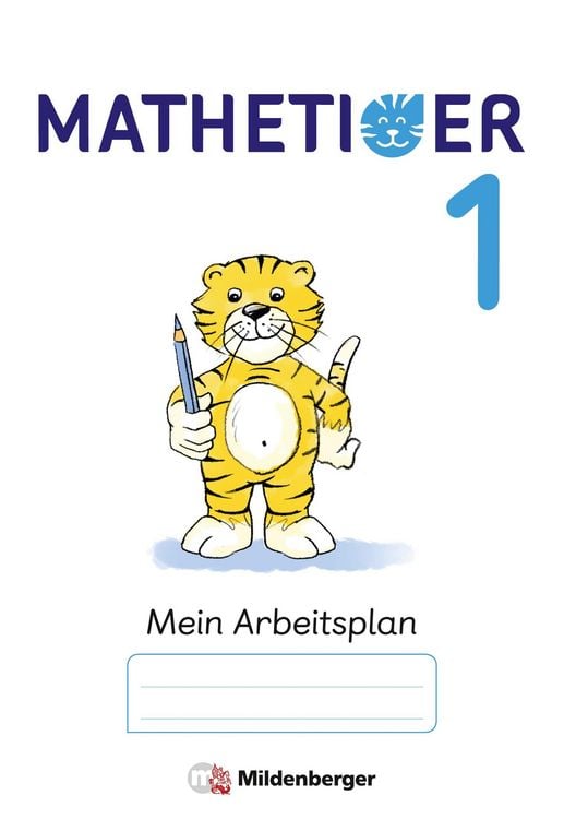 Produktbild: Mathetiger 1 &ndash; Sch&uuml;lerbuch