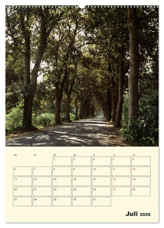 Produktbild: Usedom (hochwertiger Premium Wandkalender 2026 DIN A2 hoch), Kunstdruck in Hochglanz
