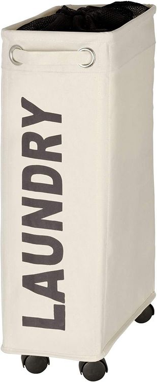 Produktbild: W&auml;schesammler Mod. Corno Beige, W&auml;schekorb, 43 l