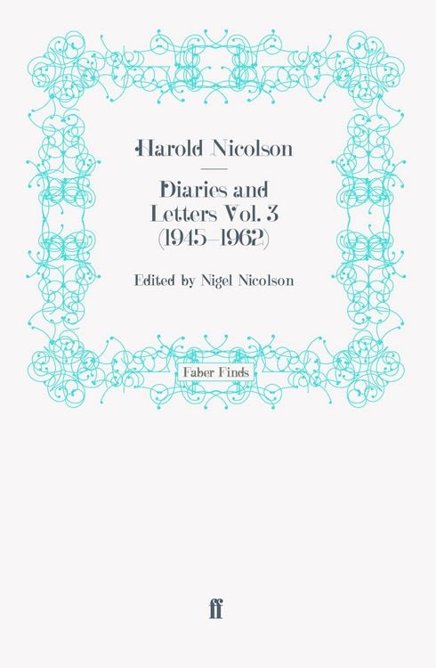 Produktbild: Diaries and Letters Vol. 3 (1945-1962)