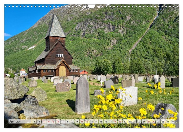 Produktbild: Norwegen erkunden mit dem Wohnmobil (Wandkalender 2026 DIN A3 quer), CALVENDO Monatskalender