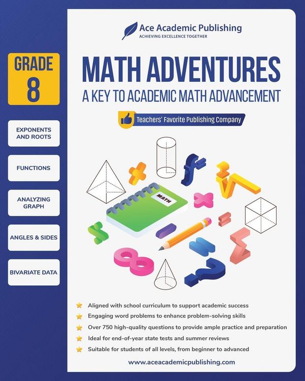 Produktbild: Math Adventures - Grade 8