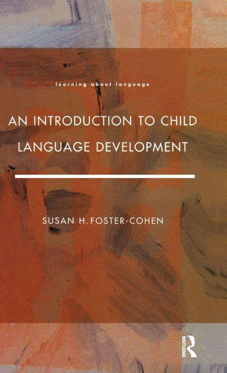 Produktbild: An Introduction to Child Language Development