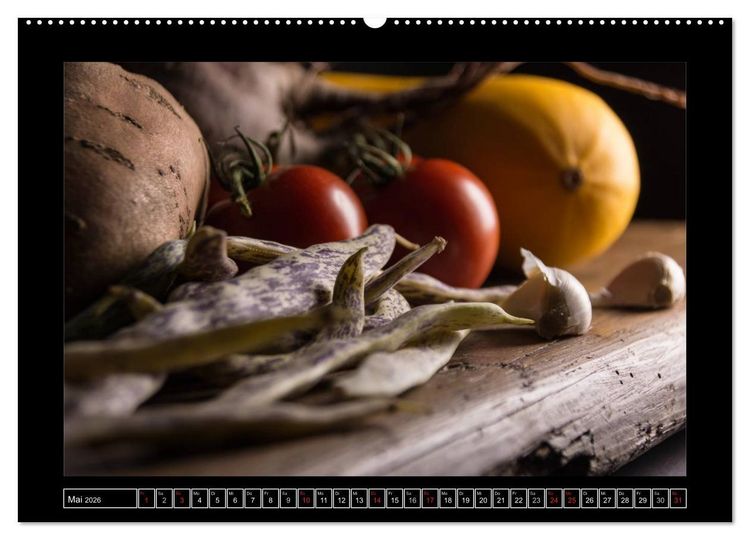 Produktbild: Delikatessen aus der K&uuml;che (hochwertiger Premium Wandkalender 2026 DIN A2 quer), Kunstdruck in Hochglanz