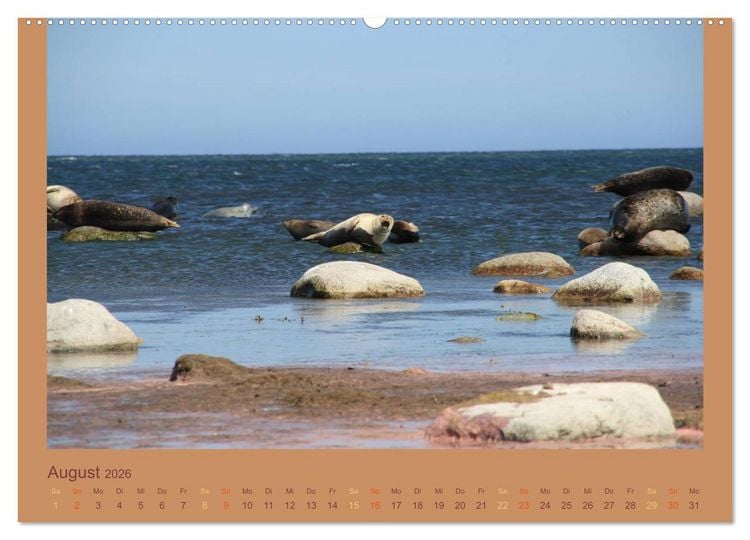 Produktbild: S&uuml;dschweden (hochwertiger Premium Wandkalender 2026 DIN A2 quer), Kunstdruck in Hochglanz