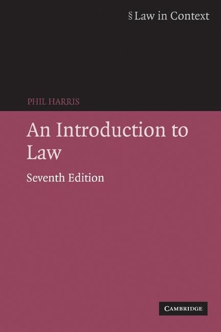 Produktbild: Introduction to Law