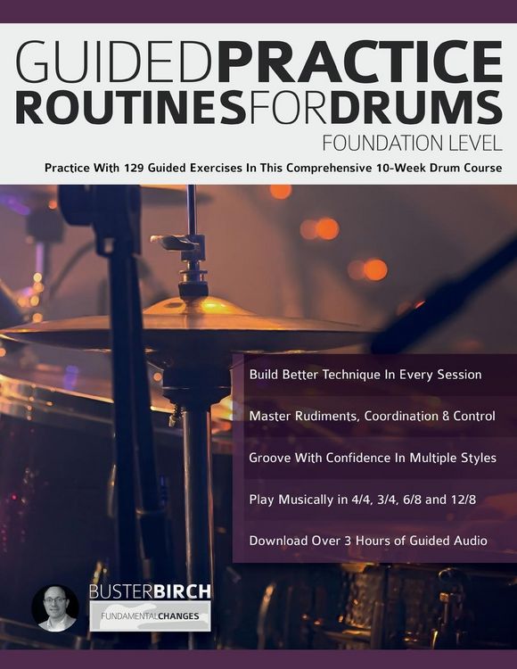 Produktbild: Guided Practice Routines for Drums - Foundation Level