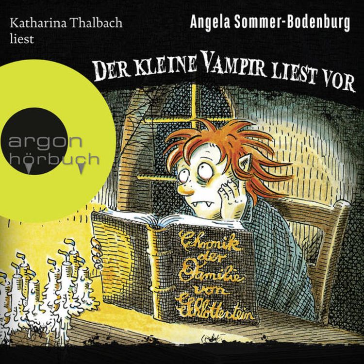 Der kleine Vampir liest vor