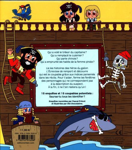 Produktbild: Qui est le coupable ? : chez les pirates