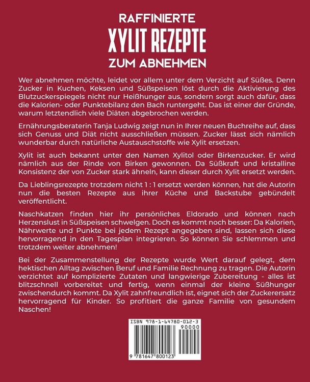 Produktbild: Raffinierte Xylit Rezepte zum Abnehmen
