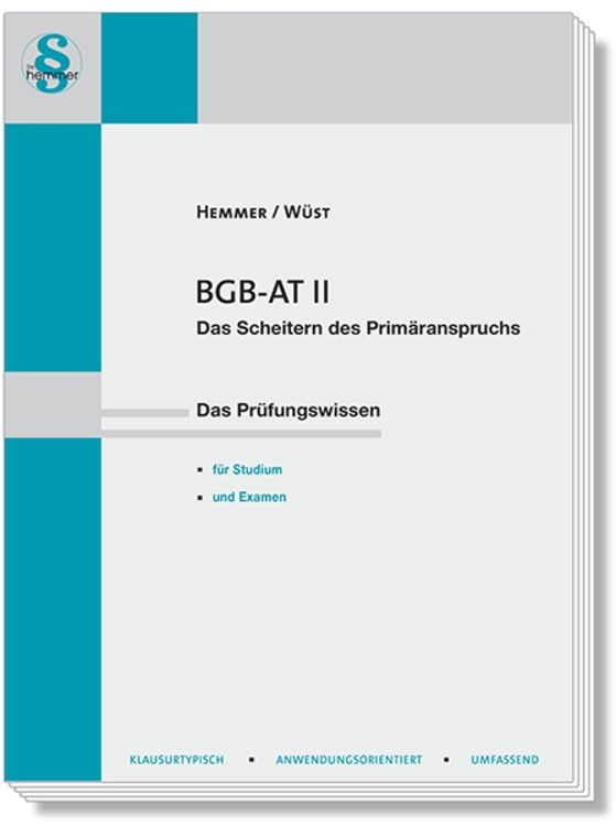 Produktbild: BGB AT II - Das Scheitern des Primäranspruchs