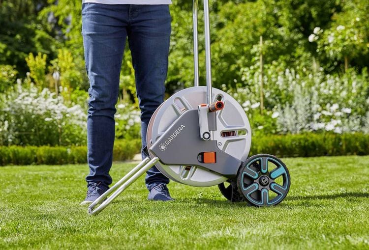 Produktbild: GARDENA 18541-20 CleverRoll M Metall Schlauchwagen 1 St. Silber