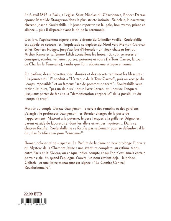 Produktbild: Le Parfum de la dame en noir