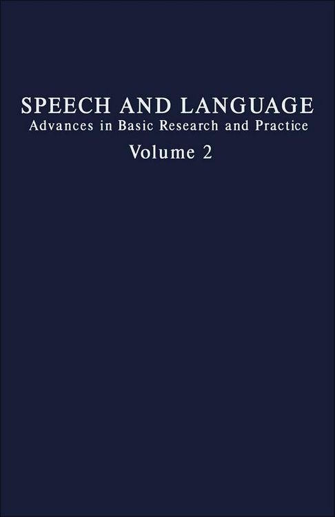 Produktbild: Speech and Language