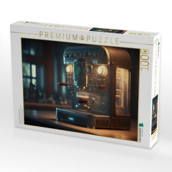 Produktbild: CALVENDO Puzzle Klassische Kaffeemaschine | 1000 Teile Lege-Gr&ouml;&szlig;e 64x48cm Foto-Puzzle f&uuml;r gl&uuml;ckliche Stunden