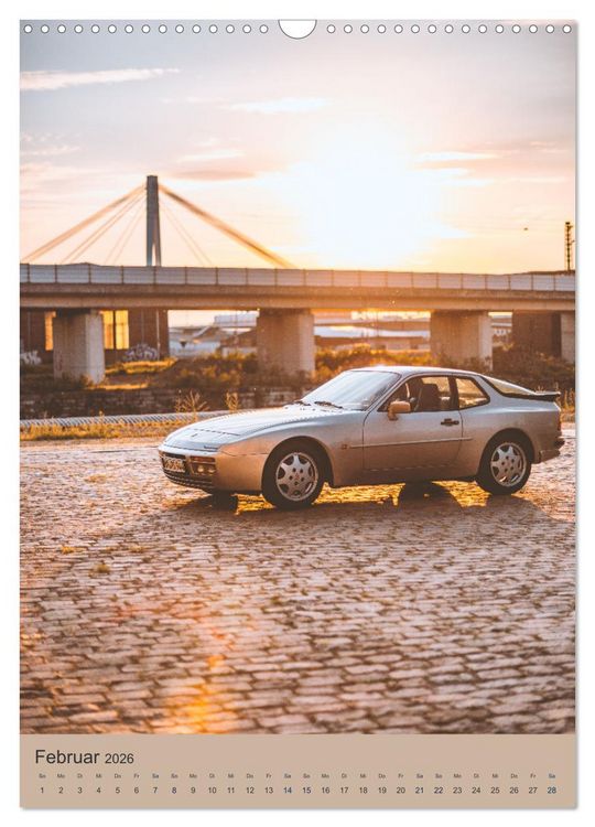 Produktbild: Porsche 944 - Fine Art (Wandkalender 2026 DIN A3 hoch), CALVENDO Monatskalender
