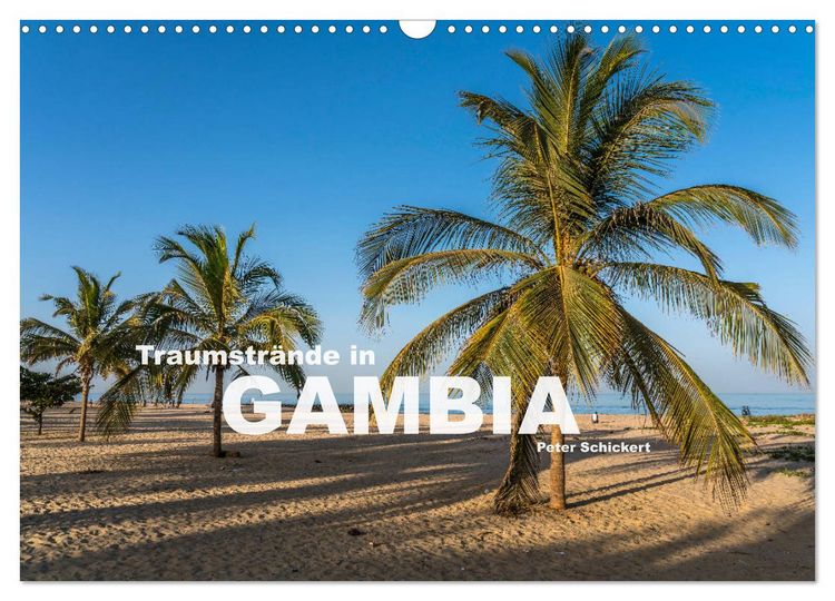 Produktbild: Traumstr&auml;nde in Gambia (Wandkalender 2026 DIN A3 quer), CALVENDO Monatskalender