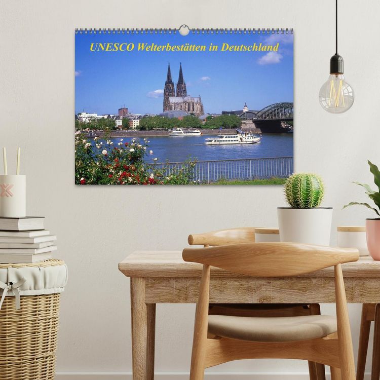 Produktbild: UNESCO Welterbest&auml;tten in Deutschland (Wandkalender 2026 DIN A3 quer), CALVENDO Monatskalender