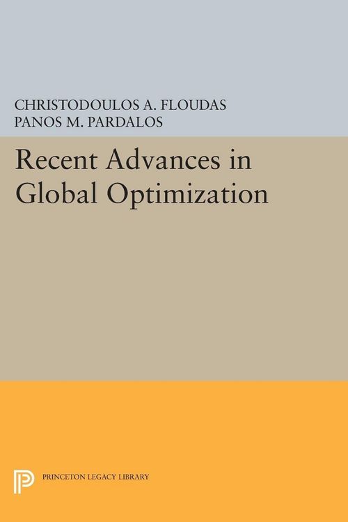 Produktbild: Recent Advances in Global Optimization