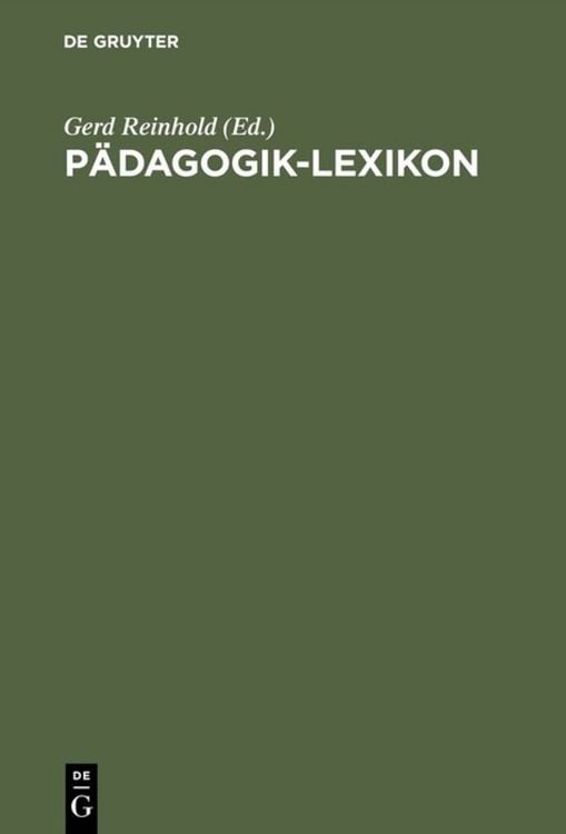 Produktbild: P&auml;dagogik-Lexikon