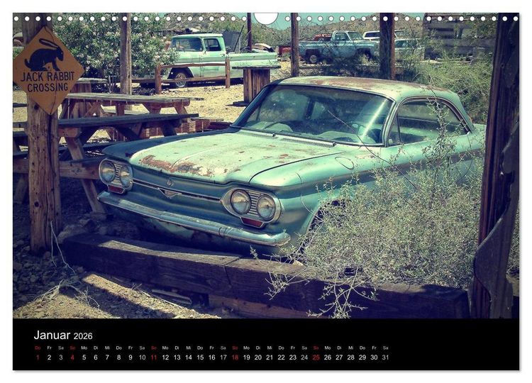 Produktbild: Roadside USA - Die guten Jahre sind vorbei (Wandkalender 2026 DIN A3 quer), CALVENDO Monatskalender