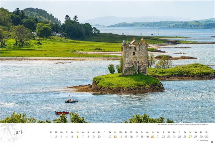 Produktbild: Schottland Globetrotter Kalender 2027 - Von wilden K&uuml;sten, Seen und Bergen