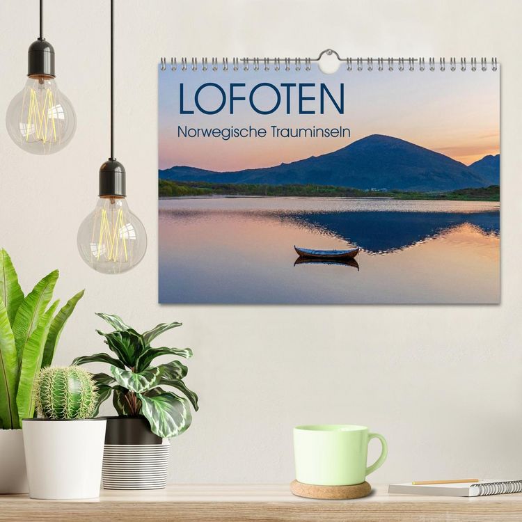 Produktbild: Lofoten - Norwegische Trauminseln (Wandkalender 2026 DIN A4 quer), CALVENDO Monatskalender