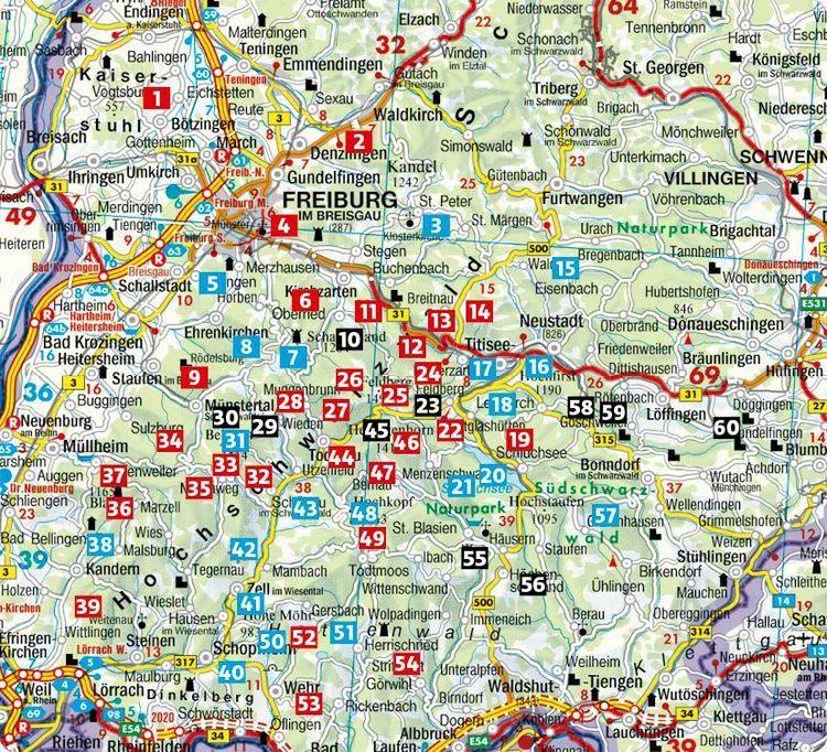 Produktbild: ROTHER Wanderf&uuml;hrer Schwarzwald S&uuml;d: zwischen Freiburg und Basel. 60 Touren