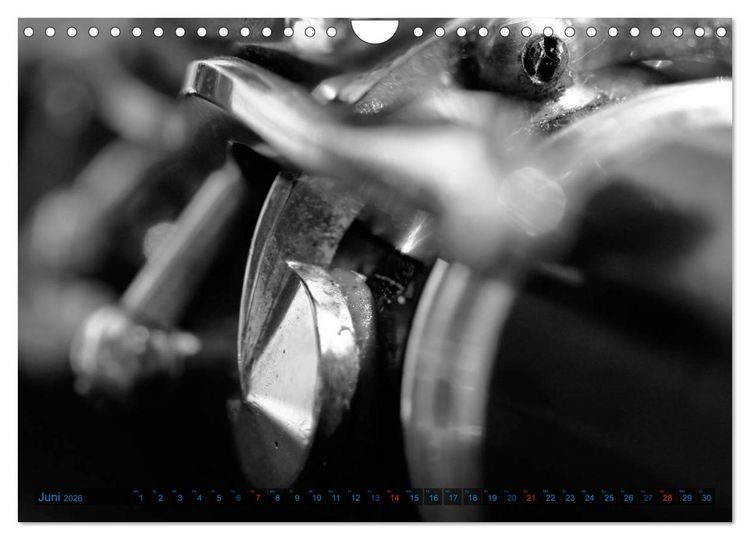 Produktbild: Klarinette - close up (Wandkalender 2026 DIN A4 quer), CALVENDO Monatskalender