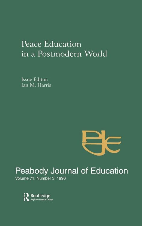 Produktbild: Peace Education in a Postmodern World