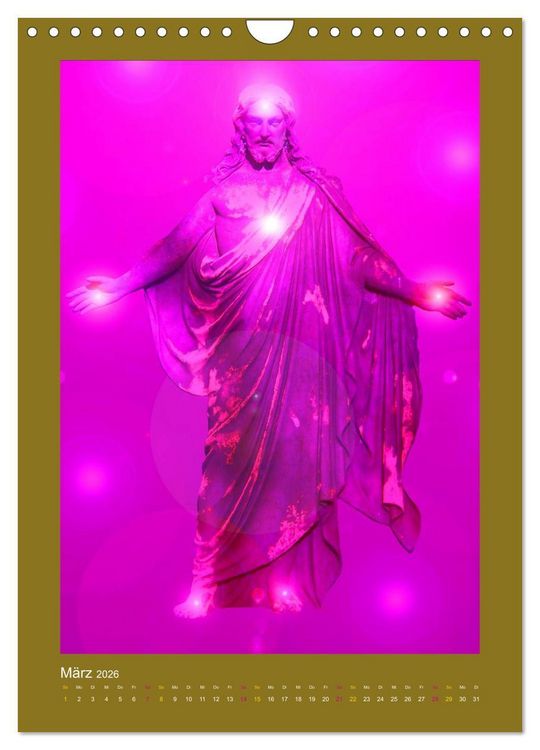 Produktbild: CHRIST SEIN * 2026 (Wandkalender 2026 DIN A4 hoch), CALVENDO Monatskalender
