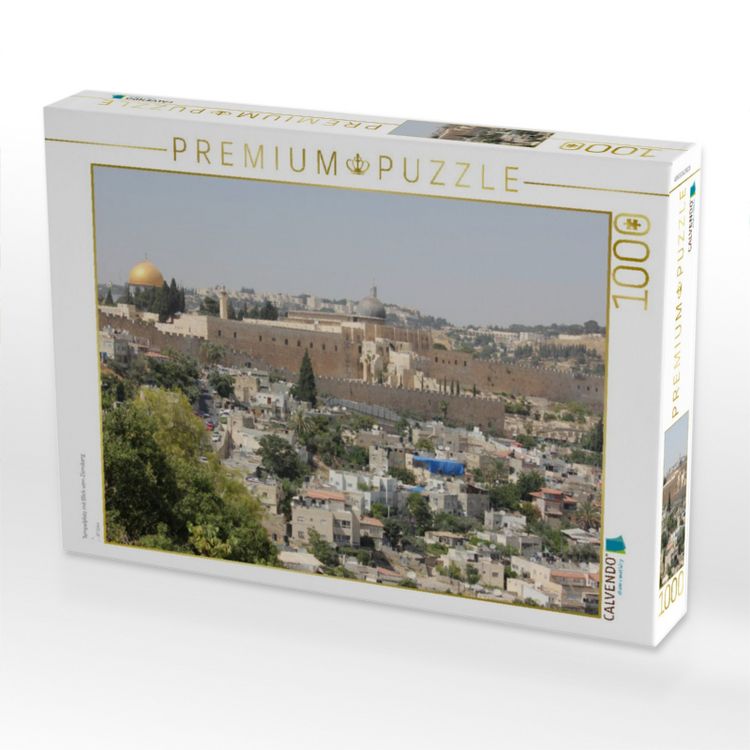 Produktbild: CALVENDO Puzzle Tempelplatz mit Blick vom Zionsberg | 1000 Teile Lege-Gr&ouml;&szlig;e 64x48cm Foto-Puzzle f&uuml;r gl&uuml;ckliche Stunden