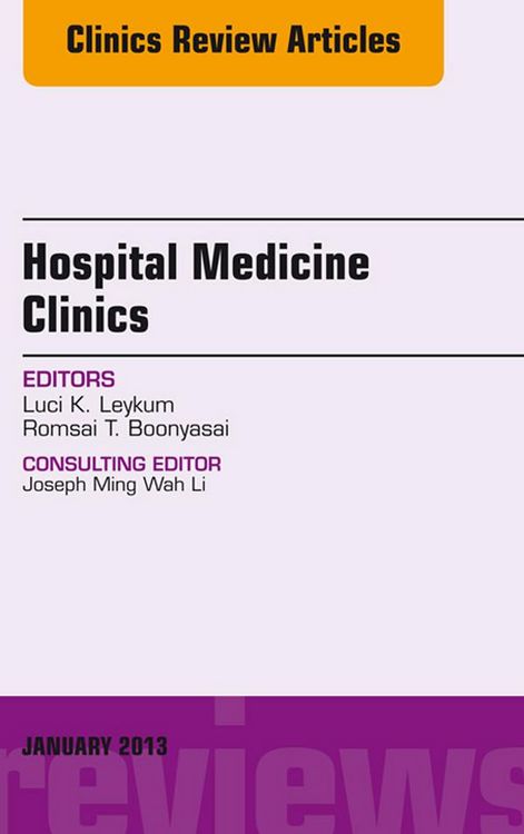 Produktbild: Hospital Medicine Clinics 2-1, E-Book