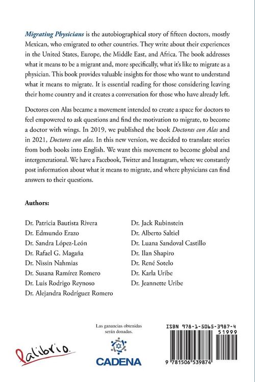 Produktbild: Migrating Physicians Doctoras & Doctores Con Alas