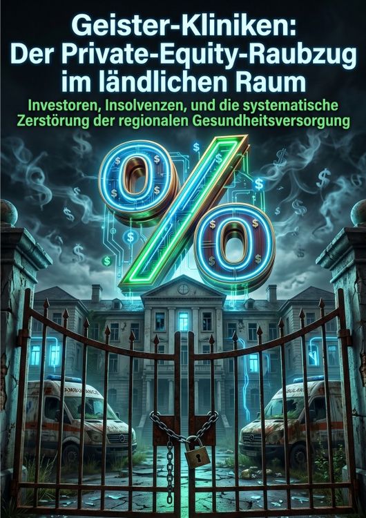 Produktbild: Geister-Kliniken: Der Private-Equity-Raubzug im l&auml;ndlichen Raum