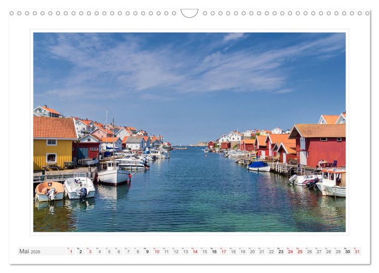Produktbild: Bohusl&auml;n. K&auml;ring&ouml;n - Gullholmen - H&aring;ll&ouml; (Wandkalender 2026 DIN A3 quer), CALVENDO Monatskalender