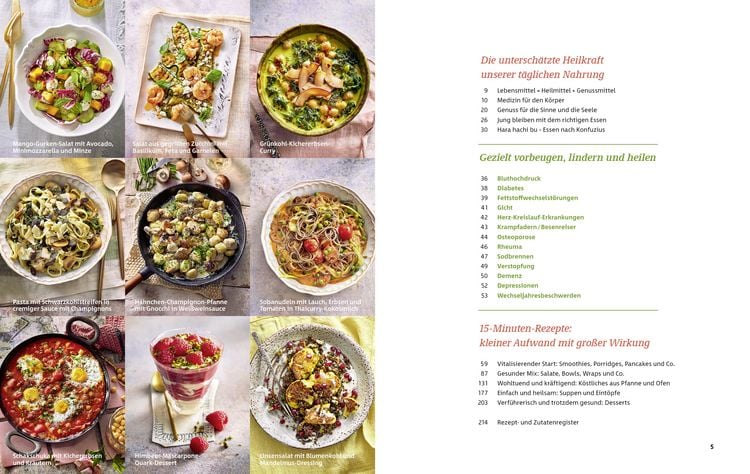 Produktbild: Meine ges&uuml;ndesten 15-Minuten-Rezepte