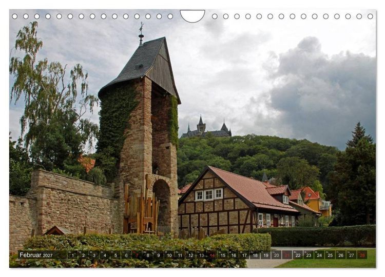 Produktbild: Wernigerode (Wandkalender 2027 DIN A4 quer), CALVENDO Monatskalender