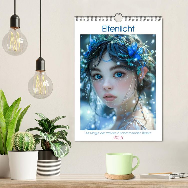 Produktbild: Elfenlicht (Wandkalender 2026 DIN A4 hoch), CALVENDO Monatskalender