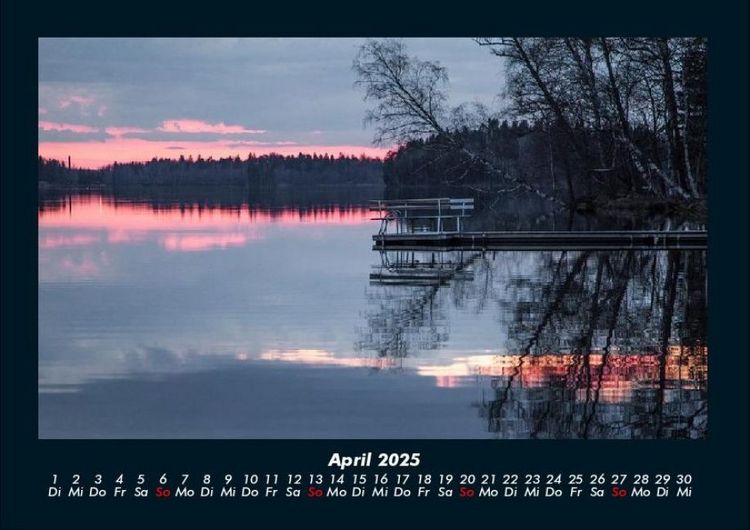 Produktbild: Seeblick 2025 Fotokalender DIN A4