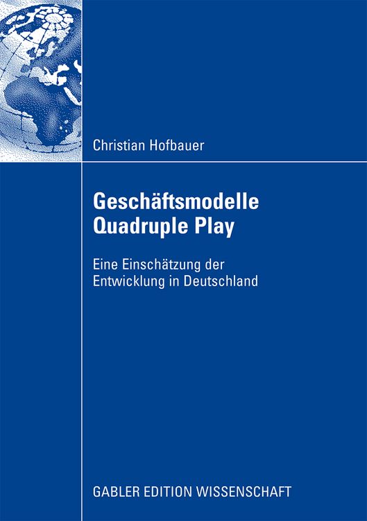 Produktbild: Gesch&auml;ftsmodelle Quadruple Play