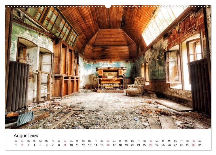 Produktbild: END OF DAY Der letzte von uns Kalender 2026 (Wandkalender 2026 DIN A2 quer), CALVENDO Monatskalender