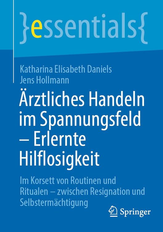 Produktbild: &Auml;rztliches Handeln im Spannungsfeld - Erlernte Hilflosigkeit
