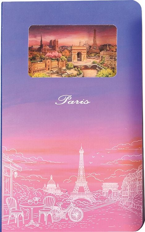 Produktbild: Notizbuch 3D Paris