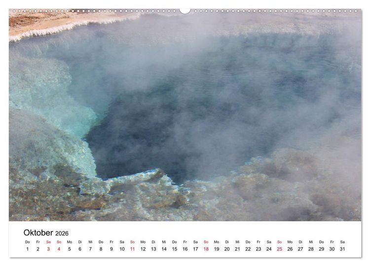 Produktbild: Der goldene Zirkel, Island (hochwertiger Premium Wandkalender 2026 DIN A2 quer), Kunstdruck in Hochglanz