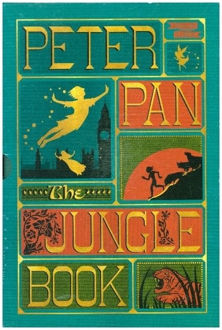 Produktbild: Peter Pan and Jungle Book, The [Minalima Illustrated Classics Boxed Set]