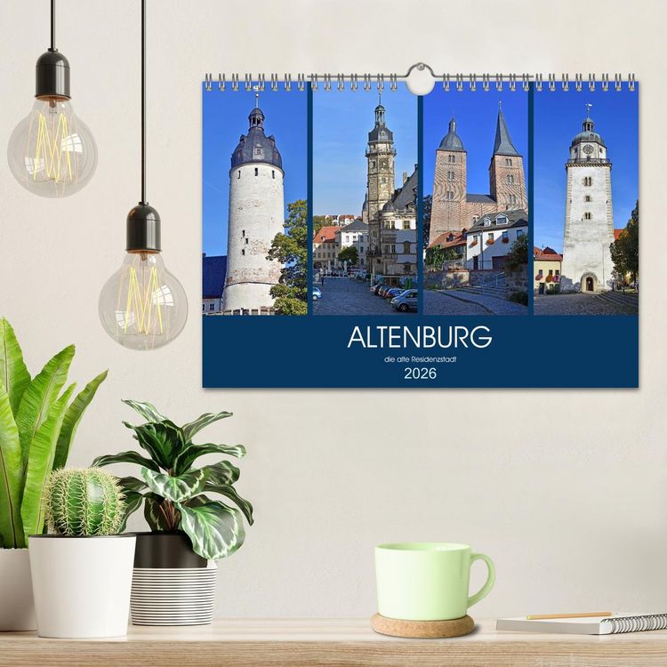 Produktbild: ALTENBURG, die alte Residenzstadt (Wandkalender 2026 DIN A4 quer), CALVENDO Monatskalender
